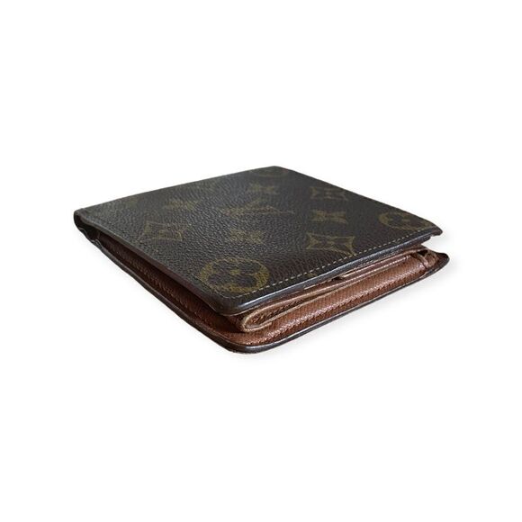 Authentic Louis Vuitton Men's Marco Monogram Bifold Slim Wallet - Picture 10 of 12